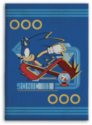 Sonic a sündisznó polár takaró 100x140cm (AYM071672) - gyerekagynemu