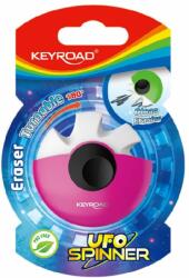 Keyroad Ufo Spinner PVC mentes radír vegyes színek