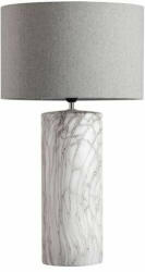  Adora asztali lámpa pamut búrával Krémszín/világos szürke 42x76 cm