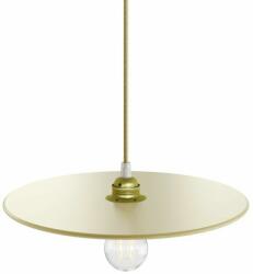 Creative-Cables UFO COLOR, lakkozott fa lámpabúra sárga (LPW1015)