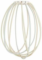Creative-Cables Többszínű Cablò lámpabúra 100 cm CrissCross (PACABLOREC010LINO)
