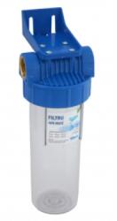 AquaPUR Suport Filtru Aquapur Transparent, Fara Cartus, 10' D - 1 (aqua00110001032) Filtru de apa bucatarie si accesorii