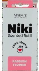 Mr&Mrs Fragrance Niki Refill Passion Flowers parfumuri de mașină Rezerva 1 buc unisex