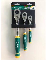 Sata racsni készlet 3 részes 1/4, 3/8, 1/2" 72 fog átkapcsolható ComfortGrip nyéllel (ST14901G)
