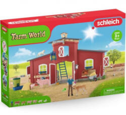 TM Toys Schleich Vörös színű farm állatokkal (42606)