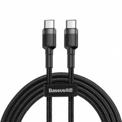 Baseus Cablu Date/Incarcare Baseus USB-C - USB-C Cafule 60W 1m Negru