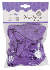 Lufi 25cm lila 50db /csomag (FUN-3 PU)