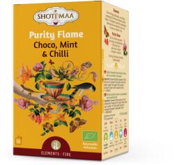 Shoti Maa bio purity flame csokoládé, menta és chili tea 16x2g 32 g - vital-max