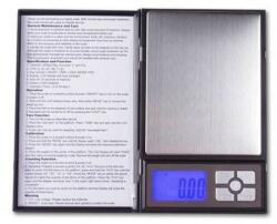 SIKS precíziós mérleg, 0, 01 g, notebook modell, fekete (CDN01)