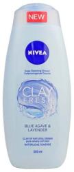 Nivea Clay Fresh Blue Agave & Lavender tusfürdő 500ml
