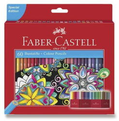 Faber-Castell Faber - Castell hatszögletű zsírkréták 60 db