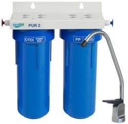 Valrom Sistem Aquapur de filtrare apa PUR2 10 (AQUA03220211020) Filtru de apa bucatarie si accesorii