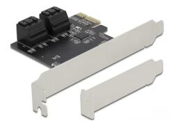 Delock 4x SATA bővítő kártya PCI-E (90010) (delock90010)