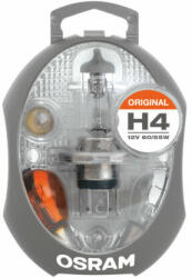 OSRAM H4 CLK EURO 12V tartalék izzó / biztosíték készlet (CLKH4)