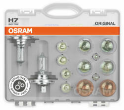 OSRAM H7 Original 24V tartalék izzó / biztosíték készlet
