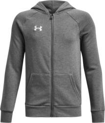 Under Armour Boys' UA Rival Fleece Full-Zip Hoodie Kapucnis melegítő felsők 1379794-025 Méret YSM 1379794-025