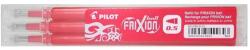 Pilot Frixion 0, 5mm 3db-os piros rollertoll betét (BLS-FR5-R-S3) (BLS-FR5-R-S3)
