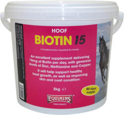 Equimins Biotin 15 pentru cai (Găleată) 3 kg