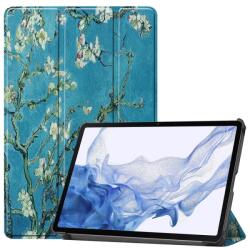  Husa ART Flip pentru Samsung Galaxy Tab S9 APRICOT BLOSSOM