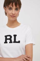 Ralph Lauren pamut póló női, fehér - fehér S - answear - 46 990 Ft