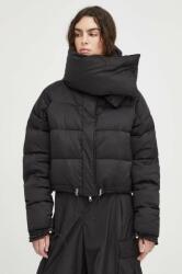 Herskind rövid kabát női, fekete, téli, oversize - fekete 38