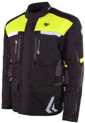 RSA Jachetă de motociclist RSA Storm negru-gri-gri-fluo-galbenă (RSABUSTORMBGFY)