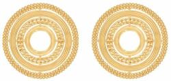 Lilou aranyozott fülbevaló Etno - arany Univerzális méret - answear - 18 990 Ft