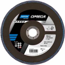 Norton Omega R828 lamellás csiszolókorong Ø180x22mm P40 (CTH02486)