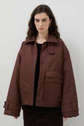 Lovechild rövid kabát női, barna, átmeneti, oversize - barna 34