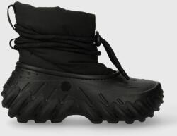 Crocs hócipő Echo Boot fekete, 208716 - fekete Női 38/39 - answear - 39 990 Ft