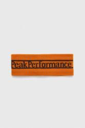Peak Performance fejpánt Pow fekete - narancssárga Univerzális méret