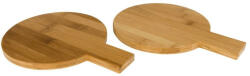 Everestus Set 2 platouri rotunde din lemn, Everestus, AE, bambus, lemn (EVE06-11295200) Tocator