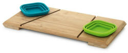 Everestus Set pentru aperitive, 3 piese, Everestus, PA, bambus si silicon (EVE07-93898-100)