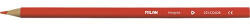 MILAN Színes ceruza Milan háromszögletű vékony piros (F35171400)