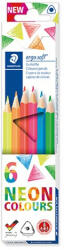 STAEDTLER Színes ceruza Staedtler Ergosoft Neon háromszögletű 6 db-os klt (157 C6P1)