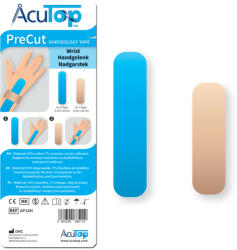 AcuTop Classic Precut Kineziológiai Tapasz Kézre (Előre Vágott 8 adagos csomag) (SGY-AP16H-ACU) - sportgyogyaszati