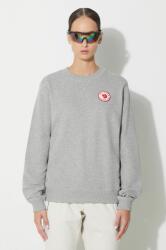 Fjallraven pamut melegítőfelső 1960 Logo szürke, női, melange - szürke XS