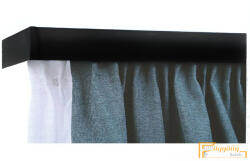  DecoLino Standard profil Fekete - Design karnis (10 színben választható)