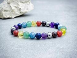 R. M. ékszer Csakra ásvány karkötő (2012-RM-18)