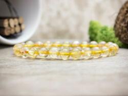 R. M. ékszer Citrin ásvány karkötő (11061-RM-20)