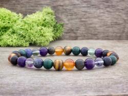 R. M. ékszer Csakra ásvány karkötő (8421-RM-15)