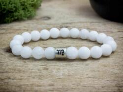 R. M. ékszer Szűz horoszkópos tejkvarc karkötő (1036RM20)