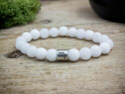 R. M. ékszer Skorpió horoszkópos tejkvarc karkötő (1035RM17)