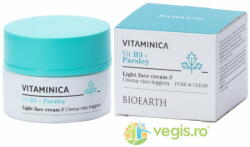 Bioearth Crema de Fata Light cu B3 (Niacinamide) si Patrunjel Vitaminica 50ml
