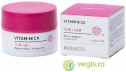 Bioearth Crema de Fata cu Q10 si Vitamina E Vitaminica 50ml