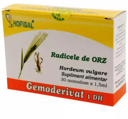 Hofigal Radicele de Orz Gemoderivat - 30 monodoze