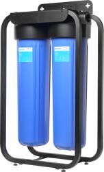Ecosoft Set 2 carcase Big Blue 20", Ecosoft Aquapoint Standard, pe cadru metalic, cu supapa de presiune (FPV24520SECOSTD) Filtru de apa bucatarie si accesorii