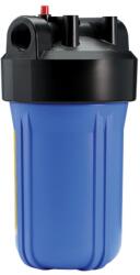 Ecosoft Carcasa Big Blue 10", Ecosoft, cu supapa de presiune si suport metalic (FPV4510ECOEXP) Filtru de apa bucatarie si accesorii