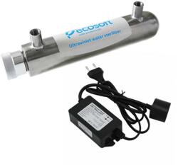 Ecosoft Sterilizator UV 10W, Ecosoft HR60, pachet cu sursa, lampa si carcasa (HR60)