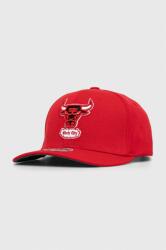 Mitchell&Ness sapka gyapjúkeverékből piros, nyomott mintás - piros Univerzális méret